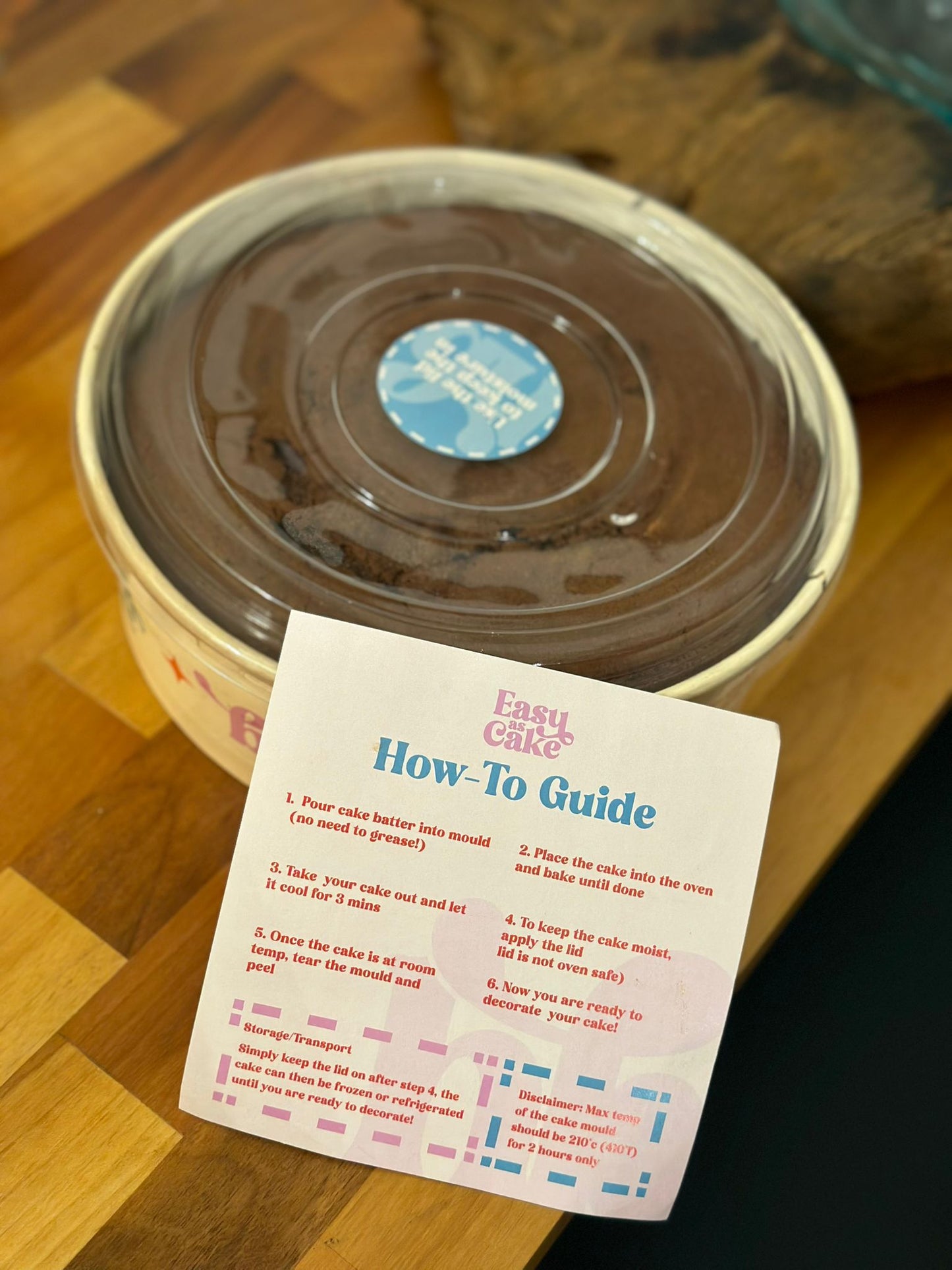 Easy As Cake Disposable Cake Tin